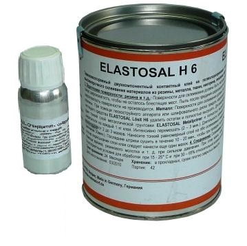 двухкомпонентный клей для холодной вулканизации Elastosal H6